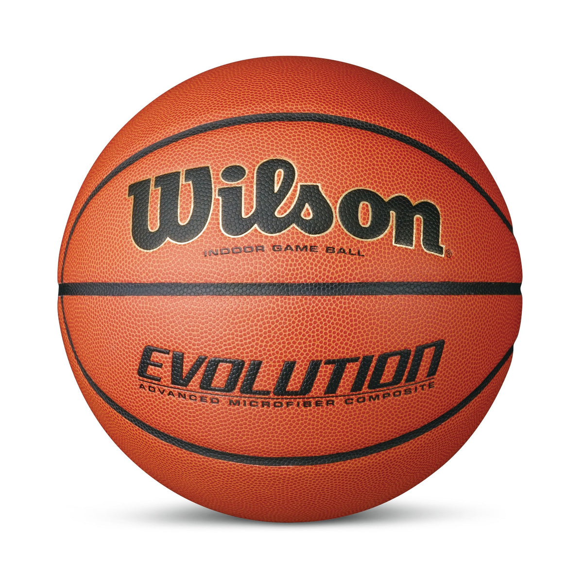 Wilson Evolution Indoor Composite Game Basketball, Official Size 7 (29.5-in)