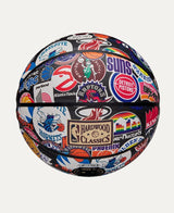Wilson NBA All Team Retro Classic Composite Leather Basketball, Official Size image 3