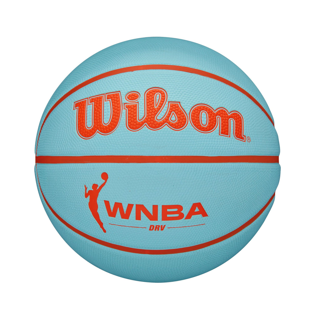 Wilson WNBA DRV Outdoor Basketball, Official Size 6 (28.5-in), Blue