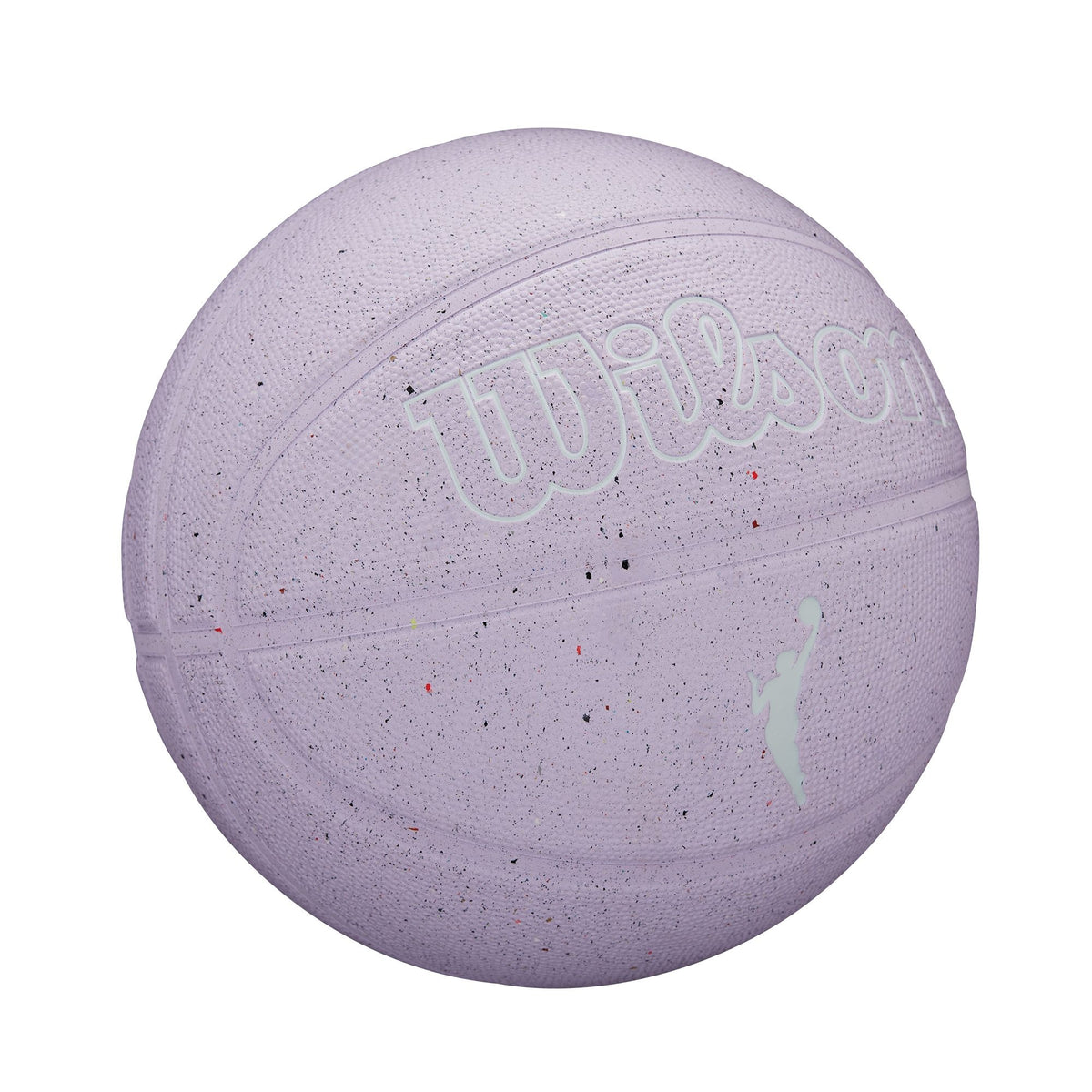 Wilson WNBA Heir Eco Basketball, Size 6, Rubber, Lavender
