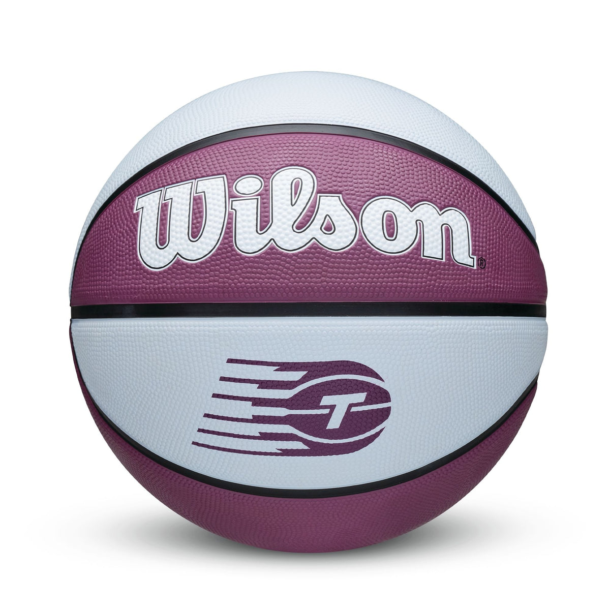 Wilson WNBA Toronto Tempo Team Tribute Basketball, Official Size 6 (28.5-in), Purple