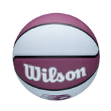 Wilson WNBA Toronto Tempo Team Tribute Basketball, Official Size 6 (28.5-in), Purple image 7