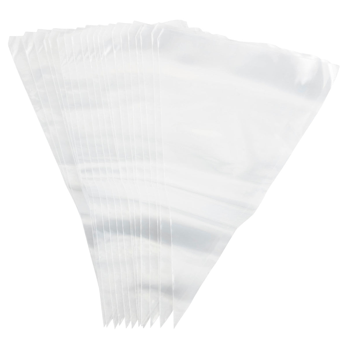 Wilton Disposable Piping Decorating Bag, Clear, 24-pk, for Baking/Cake Decoration