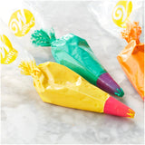 Wilton Disposable Piping Decorating Bag Tip Fuse, Clear, 6-pk, for Baking/Cake Decoration image 2