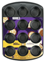 Wilton Gold Premium Non-Stick Bakeware Muffin Pan, 12-Cup