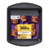 Wilton Gold Premium Non-Stick Bakeware Square Cake Pan, 8x8x2-in