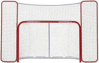 Winnwell Steel Street Hockey Net with Backstop, 72-in