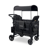 Wonderfold W2 Elite Double Stroller Wagon, 2-Seater, Black