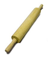 Wood Rolling Pin, 12.5 x 2.5-in
