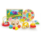 Woodlets 6-in-1 Wooden Game/Toy Gift Set for Ages 3+ image 2