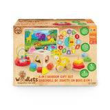 Woodlets 6-in-1 Wooden Game/Toy Gift Set for Ages 3+ image 5