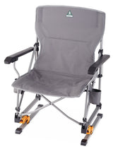 Woods Bonavista Folding Camp Rocker Chair, Grey