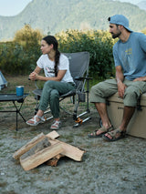 Woods Bonavista Folding Camp Rocker Chair, Grey image 2