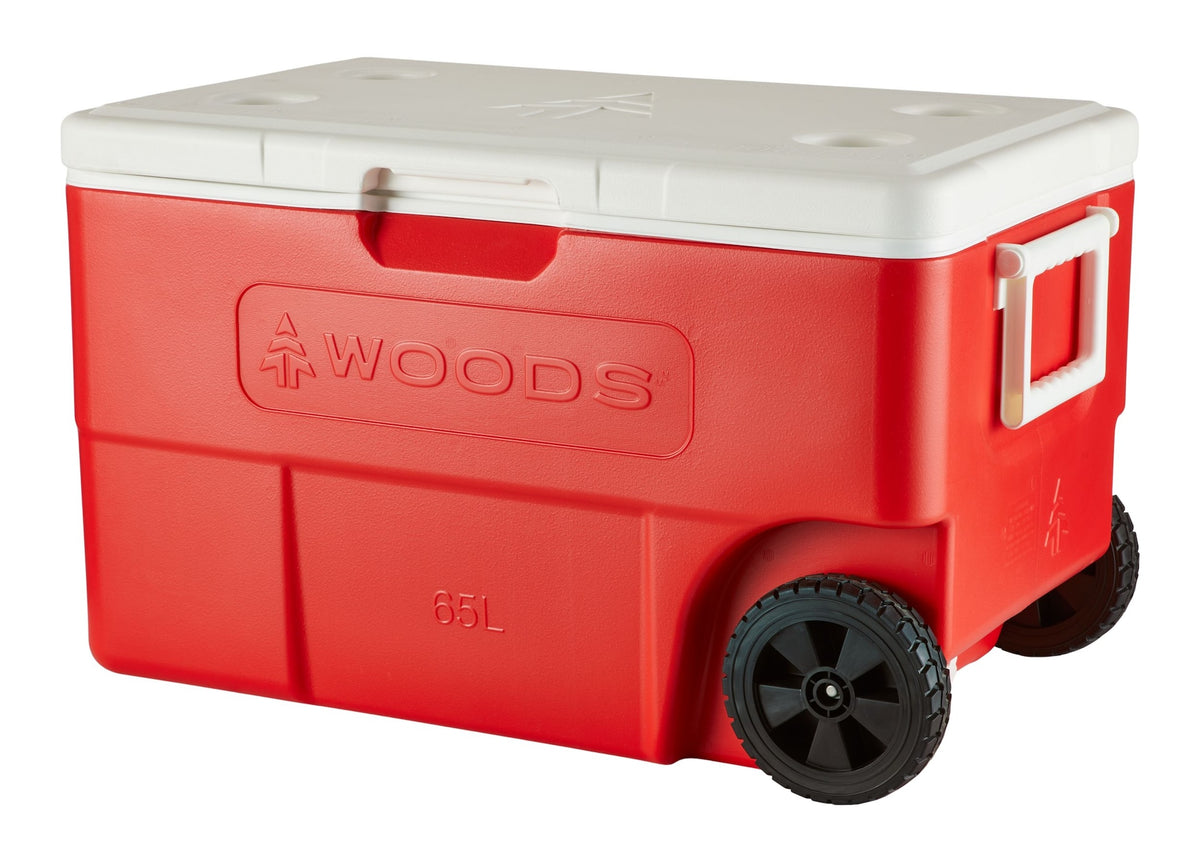 Woods Boreal Hard Cooler with Wheels, 65 L