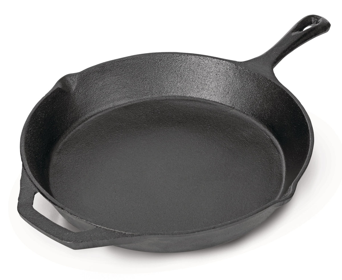 Woods Cast Iron Camping Pan, 12-in