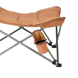 Woods Mammoth Folding Camping Chair with Cup Holder, Dijon image 8