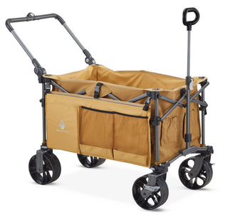 Woods Overlander Fully Equipped Folding Wagon, 102-kg Capacity