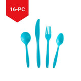 Woods Reusable BPA-Free Plastic Camp Cutlery Set, 16-pc image 3