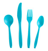 Woods Reusable BPA-Free Plastic Camp Cutlery Set, 16-pc image 4