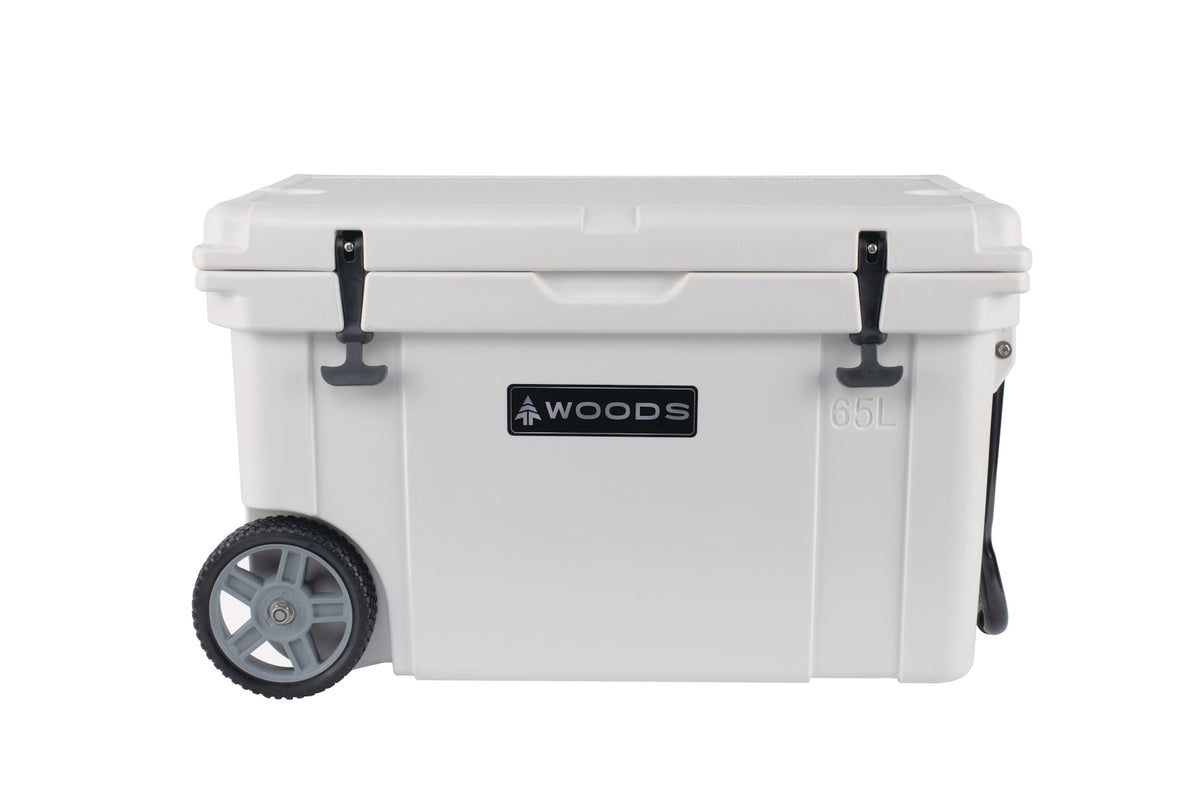 Woods Roto-Moulded Cooler with Wheels, 65-L