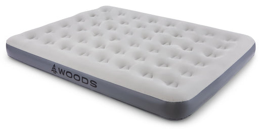 Woods Single-High Inflatable Air Mattress/Airbed with 2-in-1 Pump For AC/Car Outlet, Double