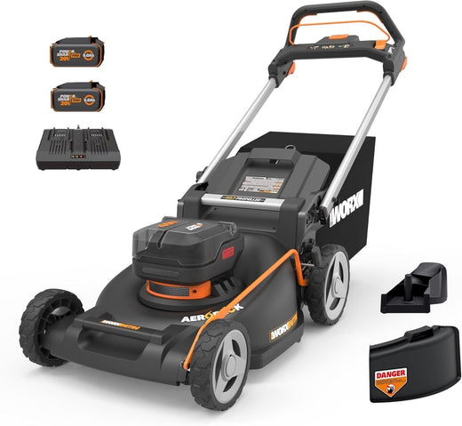 Worx 40V Nitro PowerShare 3-in-1 Self-Propelled 21-in Lawn Mower