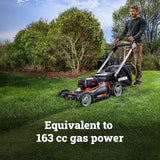 Worx 40V Nitro PowerShare 3-in-1 Self-Propelled 21-in Lawn Mower image 4