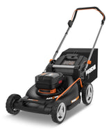 Worx NITRO 3-in-1 40V Push Poly Mower with IntelliCut, 21-in image 2