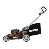 Worx NITRO 3-in-1 40V Push Poly Mower with IntelliCut, 21-in image 3