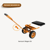 Worx Wagon Kit for Worx Aerocart, includes Detachable Storage Tray & Drink Holder image 3