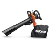 WORX WG518 12 Amp 385CFM Electric Leaf Blower, Vacuum & Mulcher image 4