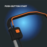 Worx WG737 Nitro 40V PowerShare 2-in-1 Brushless Cordless Push Poly Mower, 16-in with (2) PowerShare Pro 4.0Ah Batteries image 4