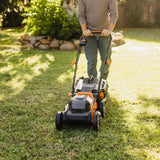 WORX WG779 40V Power Share Cordless Mulching Poly Lawn Mower, 14-in image 7