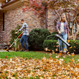 WORX WG929 20V Power Share Cordless Grass Trimmer & Leaf Blower Combo Kit image 6