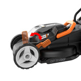 Worx WG934 Power Share 2x20V 2-in-1 Combo Kit, WG779 40V Cordless Mower, 14-in + WG163.9 20V Cordless Grass Trimmer/Edger, 12-in image 6