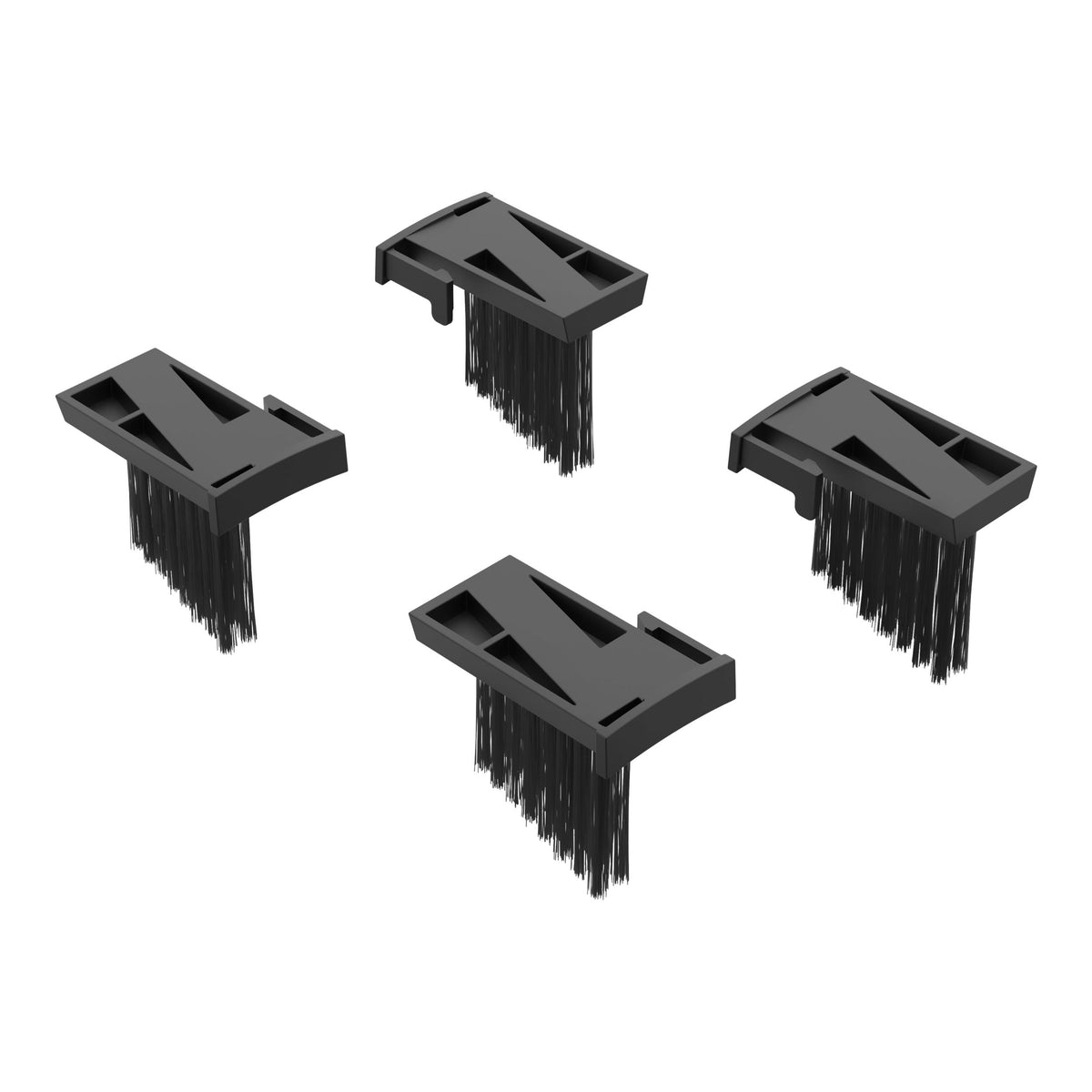 Worx Wheel Brush for Vision Cloud 2.0 4WD Models, 4pcs, Black