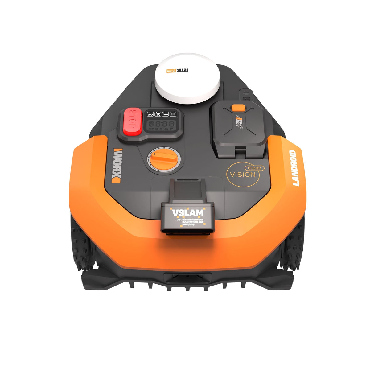 Worx WR310 Landroid Vision Cloud Robotic Mower, 1/4 Acre