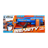 X-Shot Insanity S1 Mad Mega Barrel Dart Blaster, 72-Darts, Ages 8+ image 2