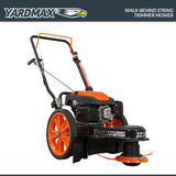 Yardmax 22 in. 170cc Gas Walk Behind String Trimmer Mower image 2