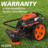 Yardmax 22 in. 170cc Gas Walk Behind String Trimmer Mower image 8