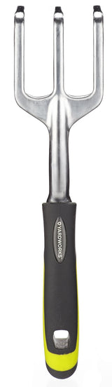 Yardworks 11-in Stainless-Steel Hand Cultivator with Rubber Handle