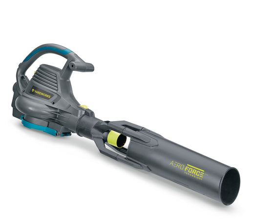 Yardworks 12 Amp Electric Leaf Blower/Vacuum with Aero Force Technology Black