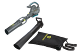 Yardworks 12 Amp Electric Leaf Blower/Vacuum with Aero Force Technology Black image 3