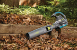 Yardworks 12 Amp Electric Leaf Blower/Vacuum with Aero Force Technology Black image 8