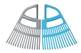 Yardworks 3-in-1 30-Tine Leaf Rake with Fibreglass Shaft, 24-1/2-in Wide image 2
