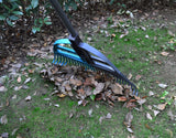 Yardworks 3-in-1 30-Tine Leaf Rake with Fibreglass Shaft, 24-1/2-in Wide image 5
