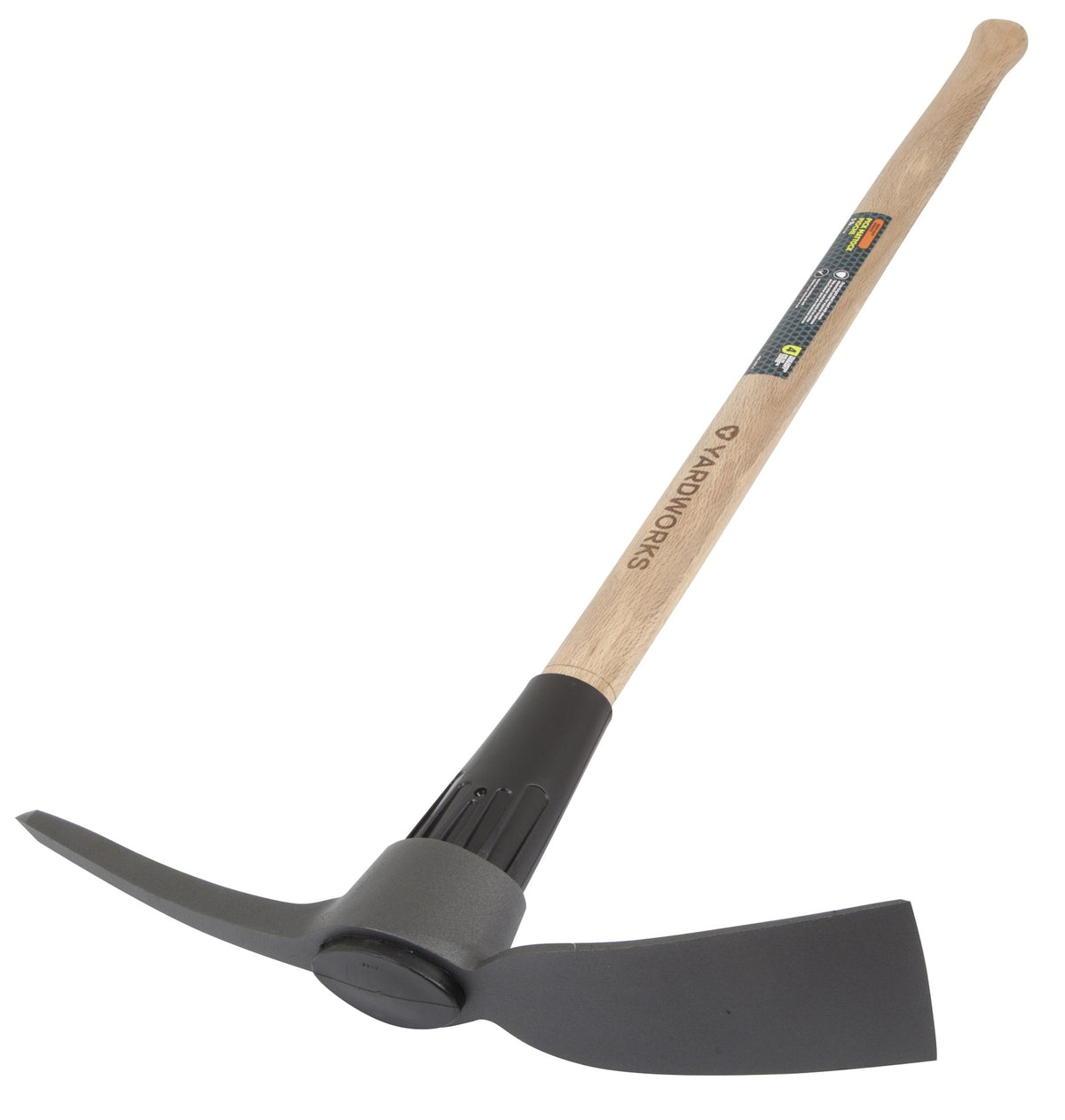 Yardworks 36-in 5-lb Pick/Mattock, Hardwood Shaft