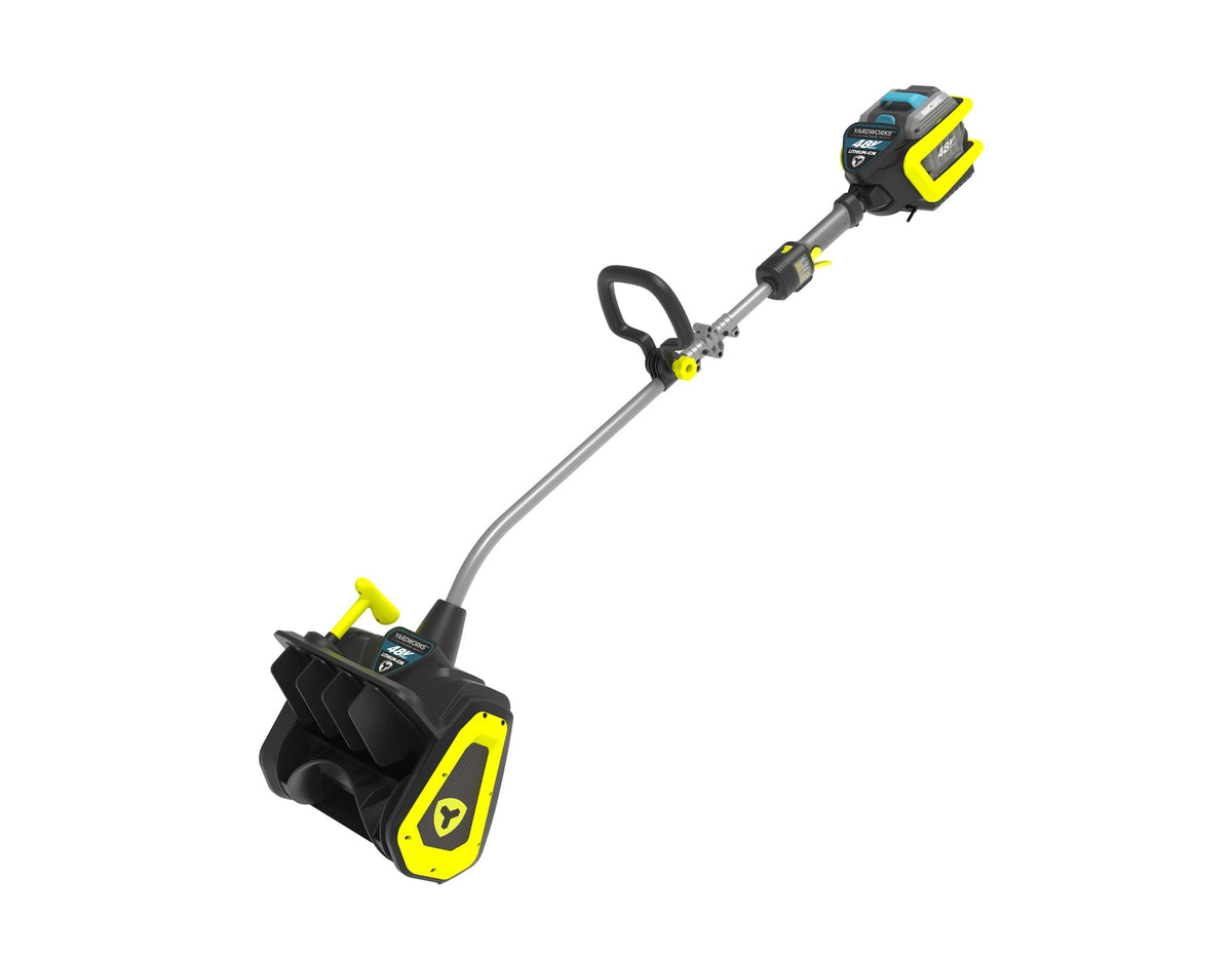 Yardworks 48V Brushless Cordless Snow Shovel with 4Ah Battery & Charger, 12-in