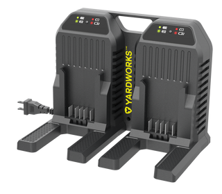Yardworks 48V Max Dual Port Battery Charger