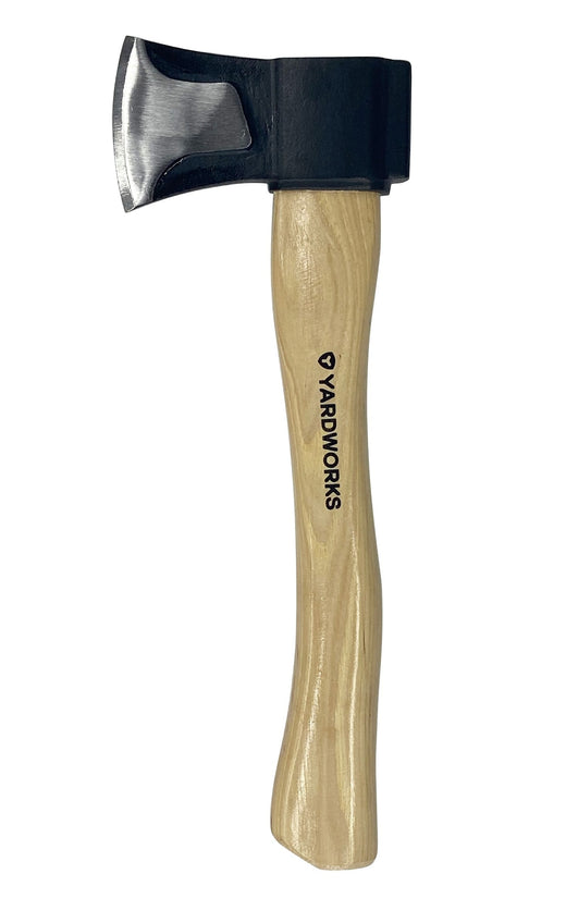 Yardworks Advanced Chopping Hatchet with Wooden Handle, 14-in